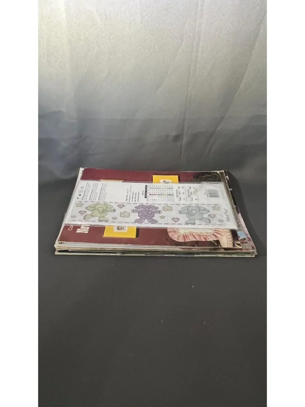 Vintage Cross-Stitch Leaflets Bundle Canterbury Designs Baby Patterns